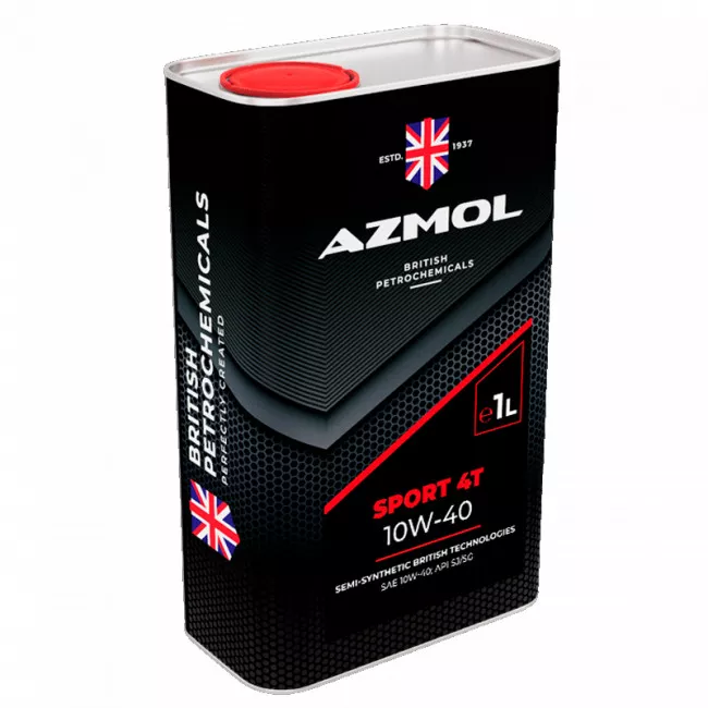 Масло моторное AZMOL Sport 4T 10W-40 1л (металл) Масло моторное AZMOL Sport 4T 10W-40 1л (металл)
