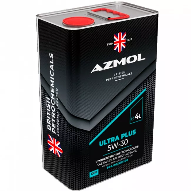 Моторна олива AZMOL Ultra Plus 5W-30 4л (метал)