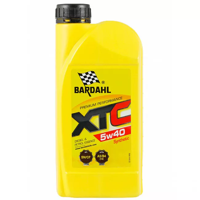 Масло моторное BARDAHL "Xtc 5W-40" 1л (36161)
