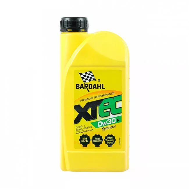 Моторное масло BARDAHL "Xtec 0W-30 f " 1л (36851)