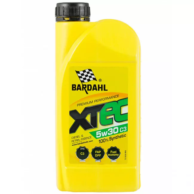 Масло моторное BARDAHL "Xtec 5W-30 c3" 1л (36301) Масло моторное BARDAHL "Xtec 5W-30 c3" 1л (36301)