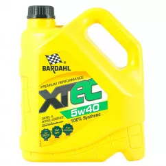 Моторное масло Bardahl Xtec 5W-40 4л
