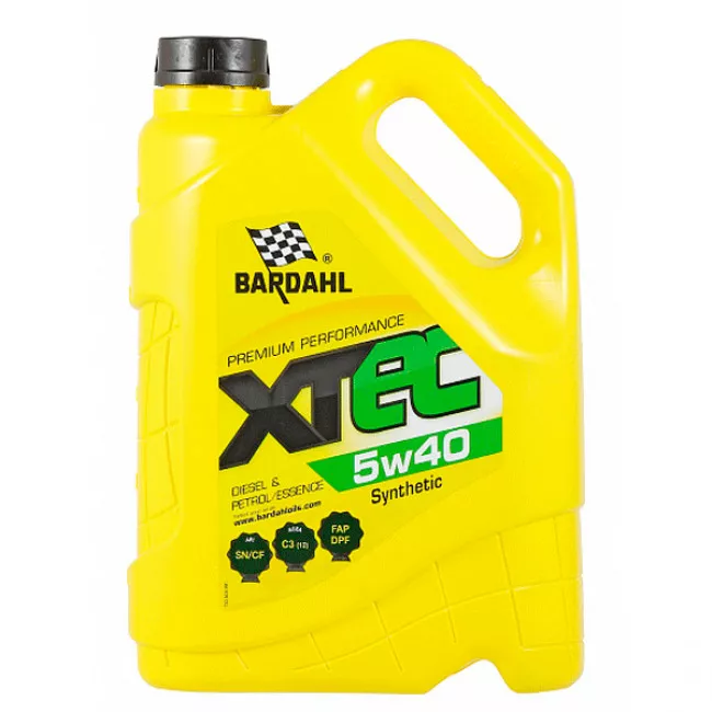 Моторна олива BARDAHL "Xtec 5W-40" 5л (36343) Моторна олива BARDAHL "Xtec 5W-40" 5л (36343)