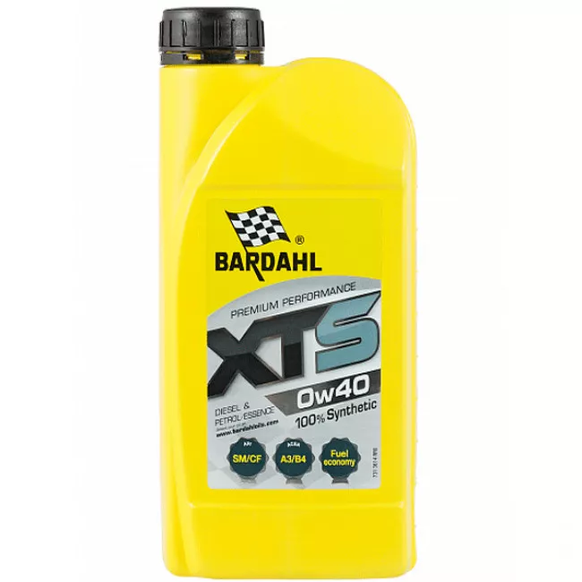 Масло моторное BARDAHL "Xts 0W-40" 1л (36141)