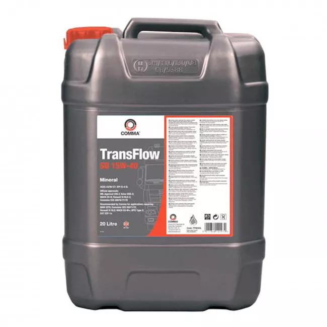 Моторна олива COMMA TRANSFLOW SD 15W-40 20л (C71429) Моторна олива COMMA TRANSFLOW SD 15W-40 20л (C71429)