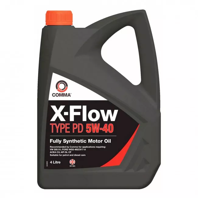 Моторна олива COMMA X-FLOW PD 5W-40 SYNT. 4л (C5C75E)