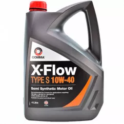 Моторное масло Comma X-flow S 10W-40 4л