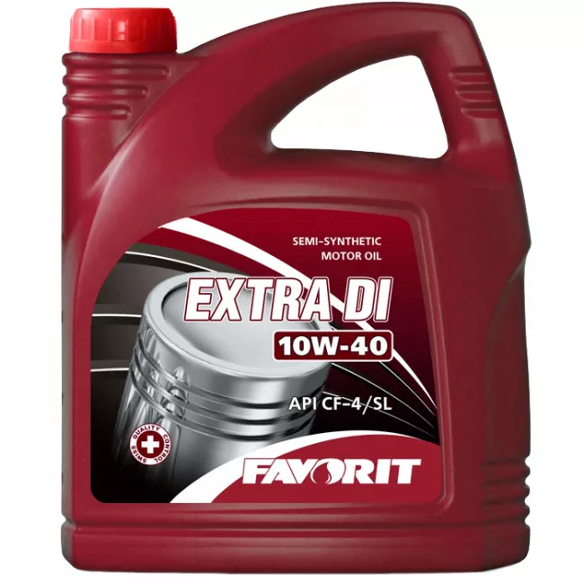 Моторное масло Favorit "Extra DI SAE 10W-40 API CF-4/SL", 5л (4810446004274)