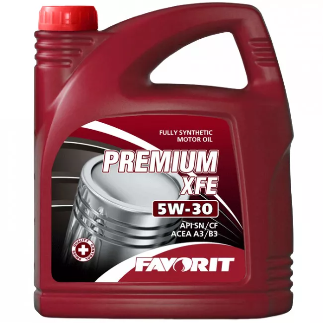 Моторное масло Favorit Premium XFE SAE 5W-30 API SN/CF 5л (4810446006124)