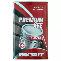 Масло моторное Favorit "Premium XFE SAE 5W-30 API SN/CF metal", 1л (4810446007787)