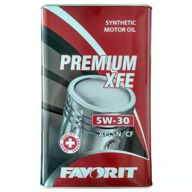 Моторное масло Favorit Premium XFE SAE 5W-30 API SN/CF metal 1л (4810446007787)