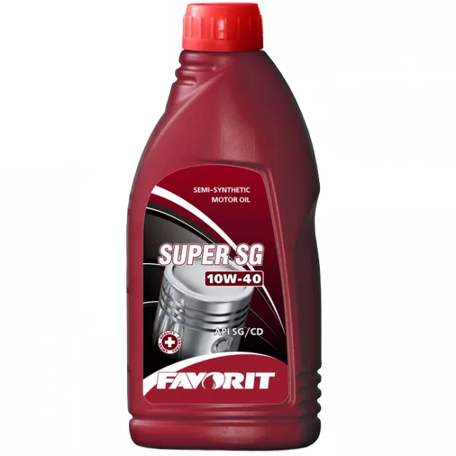 Моторное масло Favorit Super SG SAE 10W-40 API SG/CD 1л (4810446004168)