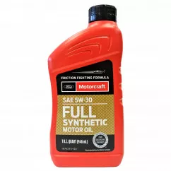 Моторна олива Ford Full Synthetic Motor Oil 5W-30 0.946л