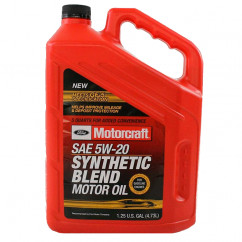 Масло моторное Motorcraft Ford Premium Synthetic Blend Motor Oi 5W-20 4,73л (XO5W205Q3SP)