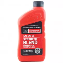 Масло моторное Motorcraft Ford Synthetic Blend Motor Oil 5W-20 0,946л (XO5W20Q1SP)