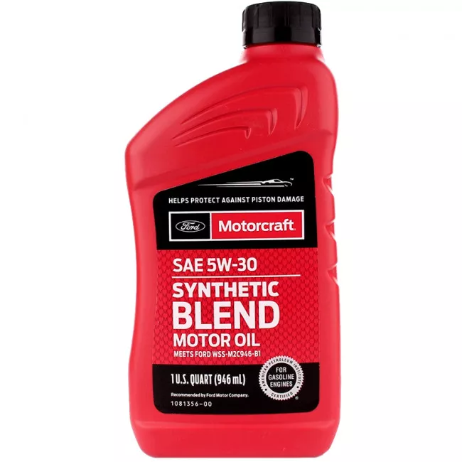 Моторное масло Motorcraft Ford Synthetic Blend Motor Oil 5W-30 0,946 л (XO5W30Q1SP) Моторное масло Motorcraft Ford Synthetic Blend Motor Oil 5W-30 0,946 л (XO5W30Q1SP)