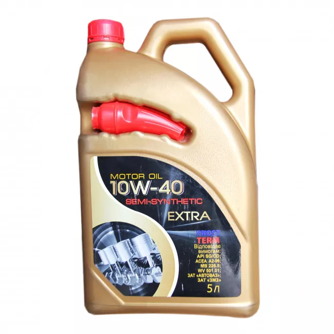 Масло моторное FrostTerm Extra SAE 10W-40 API SG/CD 5л Масло моторное FrostTerm Extra SAE 10W-40 API SG/CD 5л
