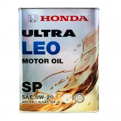 Масло моторное Honda Ultra Leo API SP/GF-6 0W20 4л (0822799974)