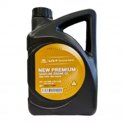 Олива моторна Hyundai/Kia New Premium Gasoline Oil 0W-20 4л