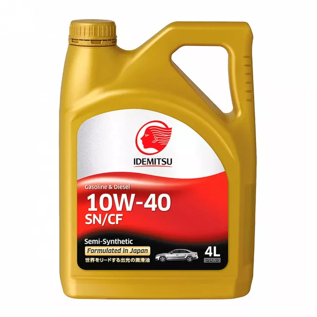 Моторна олива IDEMITSU 10W-40 SN/СF 4л (30015049-746000020)