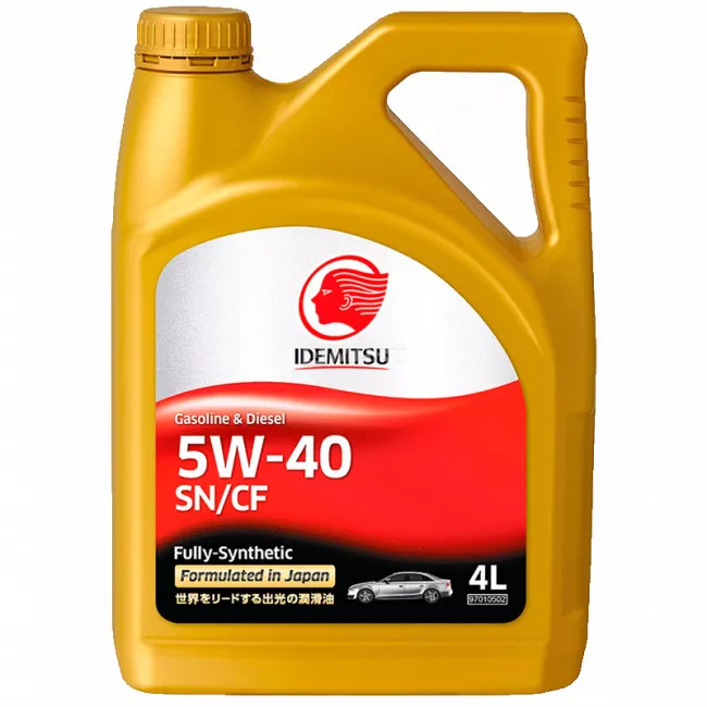 Моторное масло IDEMITSU 5W-40 SN/СF 4л (30015048-746000020)