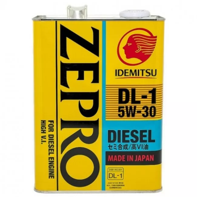 Моторное масло IDEMITSU ZEPRO DIESEL DL-1 SAE 5W-30 4л