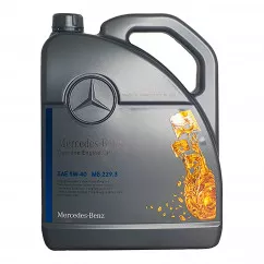 Мастило моторне Mercedes-Benz Engine Oil 5W-40 MB 229.3 5л