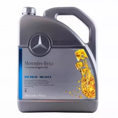 Масло моторное Mercedes Benz Genuine Engine Oil MB 229.5 5W-40 5л (A000989860613)
