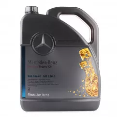 Масло моторное Mercedes-Benz Genuine Engine Oil MB 229.5 5W-40 5л (A000989920213AIFE)