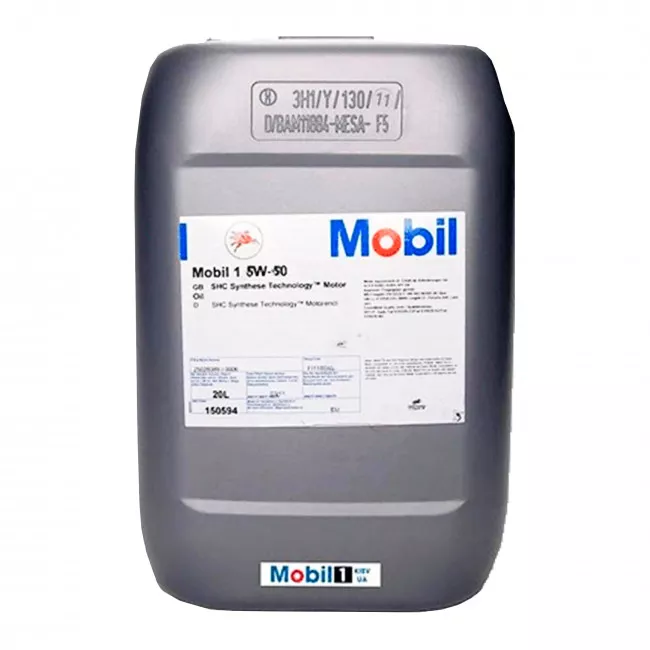 Моторна олива Mobil 1 5W-50 20л