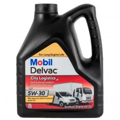 Масло моторное MOBIL Delvac City Logistics M 5W-30 4л (153904)