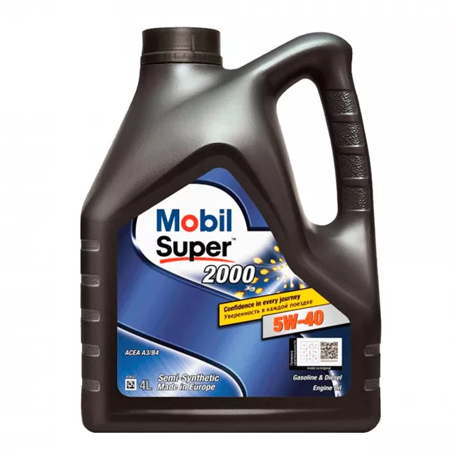 Моторна олива Mobil Super 2000 X3 5W-40 4л Моторна олива Mobil Super 2000 X3 5W-40 4л