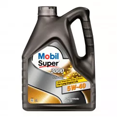 Моторное масло Mobil Super 3000 Diesel 5W-40 4л