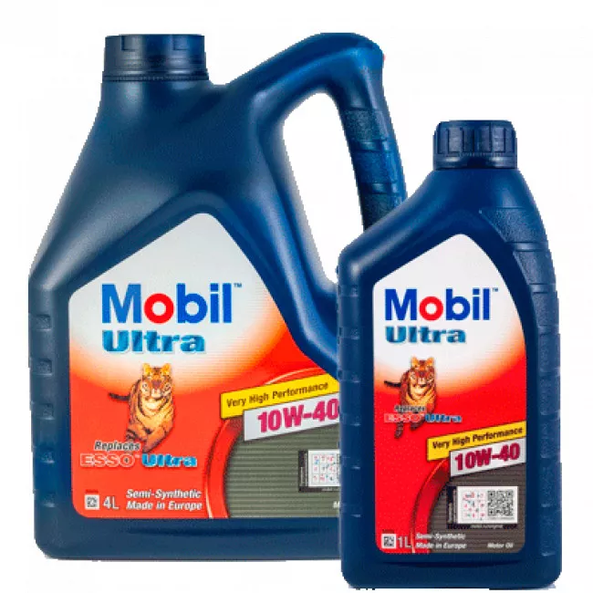 Моторное масло MOBIL Ultra 10W-40 4+1л