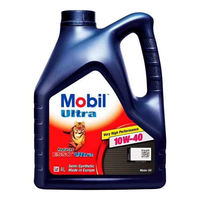 Моторное масло Mobil Ultra 10W-40 4л (152197)