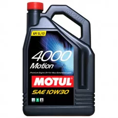 Олія моторна MOTUL 4000 Motion SAE 10W-30 5л (100334) (387206)