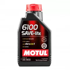 Масло моторное MOTUL 6100 Save-lite SAE 5W-30 1л (839611)