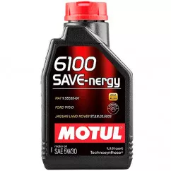 Масло моторное MOTUL 6100 Save-nergy SAE 5W-30 1л (812411)