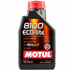 Масло моторное MOTUL 8100 Eco-lite SAE 5W-20 1л (841411)