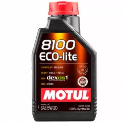 Моторное масло Motul 8100 Eco-Lite 5W-20 1л (841411)