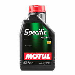 Масло моторное MOTUL SPEC CNG/LPG 5W-40 1л (854011)