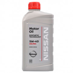 Масло моторное Nissan 5W-40 1л (KE90090032)