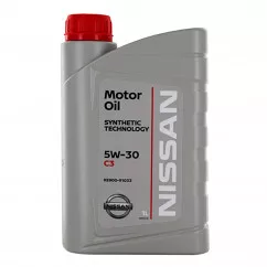 Моторное масло Nissan Motor Oil 5W-30 1л (KE90091033)