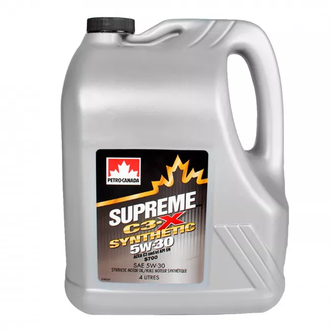 Моторное масло PETRO CANADA SUPREME C3-X SYNTHETIC 5W-30 4л (MOSNX53C16)