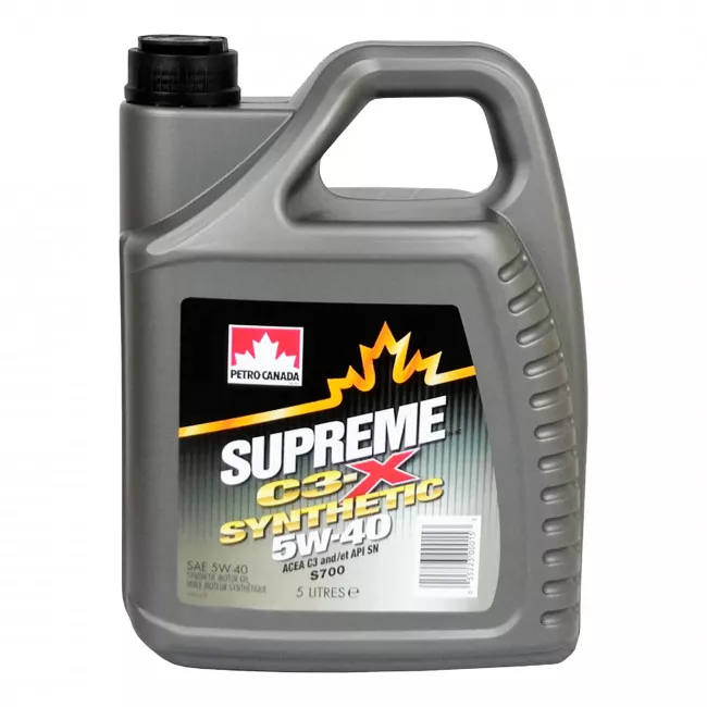 Моторное масло PETRO CANADA SUPREME C3-X Synthetic 5w-40 5л (PCESY54C20) Моторное масло PETRO CANADA SUPREME C3-X Synthetic 5w-40 5л (PCESY54C20)