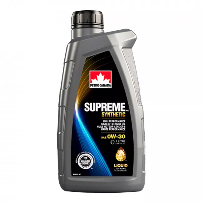 Моторное масло PETRO CANADA SUPREME SYNTHETIC 0W-30 1л (MOSYN03C12)