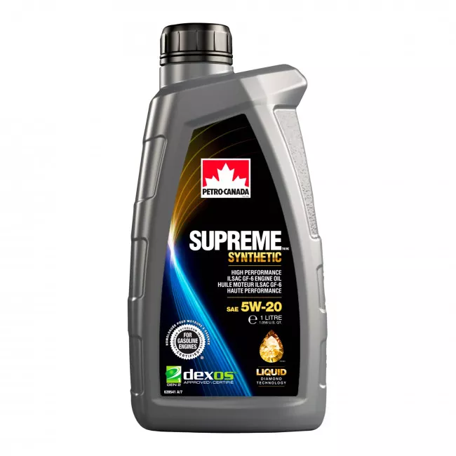 Моторна олива PETRO CANADA SUPREME SYNTHETIC 5W-20 1л (MOSYN52C12)
