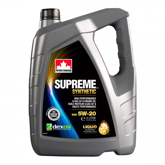Моторное масло PETRO CANADA Supreme Synthetic 5W-20 5л (MOSYN52C20)
