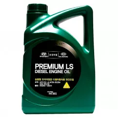 Масло моторное полусинтетическое Hyundai/Kia "Premium LS Diesel 5W-30", 4л (0520000411)