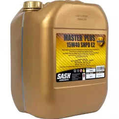 Масло моторное SASH MASTER PLUS SHPD 15W-40 20л (100413)